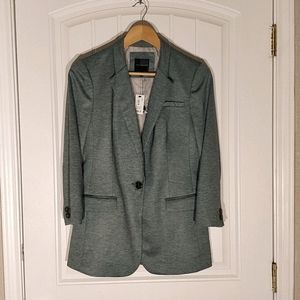 NWT The Limited Gray Blazer 3/4 Size: M